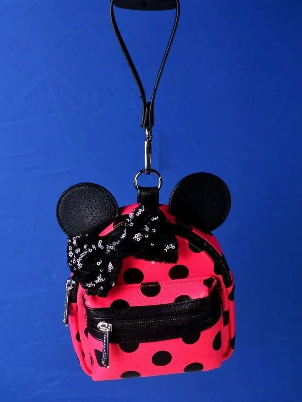 Loungefly Minnie Mouse Polka Dots Mini Backpack Wristlet
